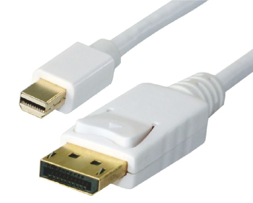 Astrotek 2m Mini DisplayPort DP to DisplayPort DP Converter Cable – Thunderbolt Male to Male DP for MacBook Pro Mac Air Microsoft Surface 2/3/4