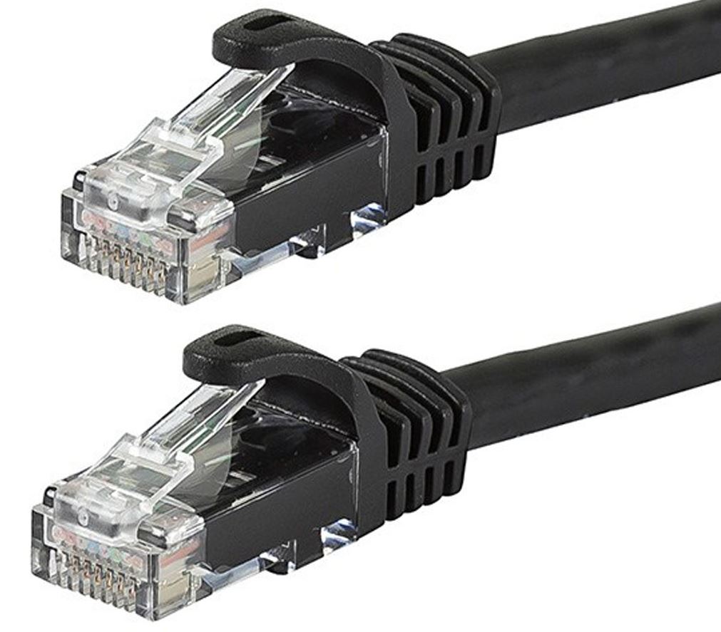 Astrotek CAT6 Cable 20m – Black Color Premium RJ45 Ethernet Network LAN UTP Patch Cord 26AWG CU Jacket