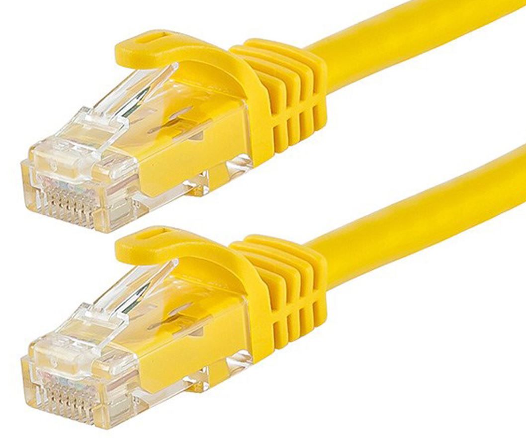 Astrotek CAT6 Cable 20m – Yellow Color Premium RJ45 Ethernet Network LAN UTP Patch Cord 26AWG CU Jacket
